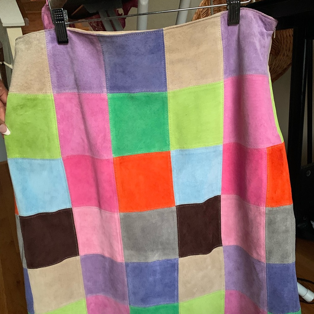 Beautiful Isaac Mizrahi Patchwork Skirt